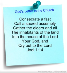 God's Letter to Church