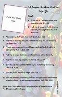 10 Prayers for the Fruit of the Spirit