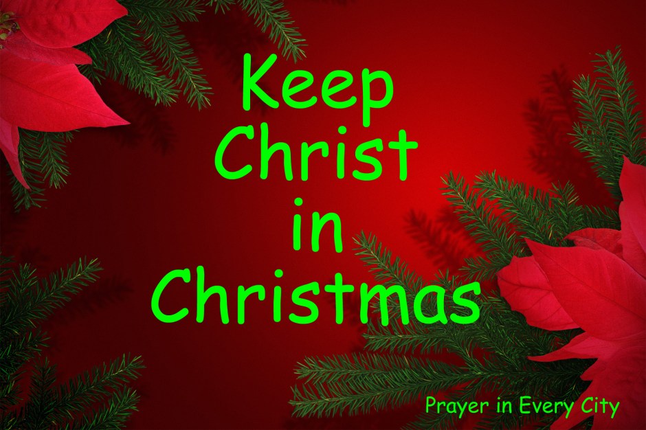 Keep Christ in Christmas