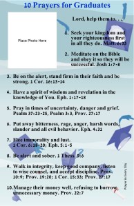 10 Prayers for Graduates