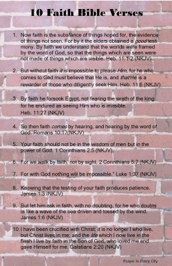 Prayer in Every City 10 Faith Bible Verses