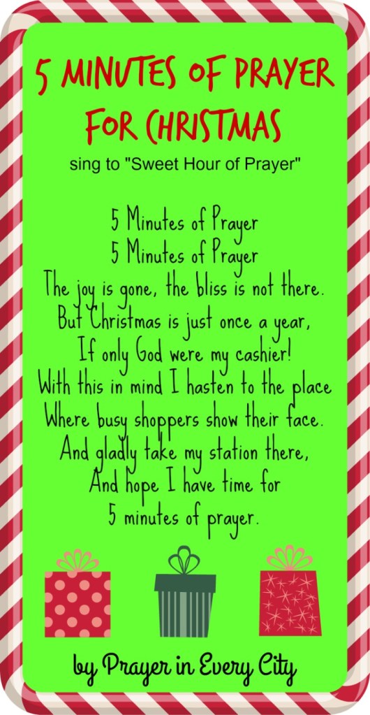 5 Minutes of Prayer Christmas