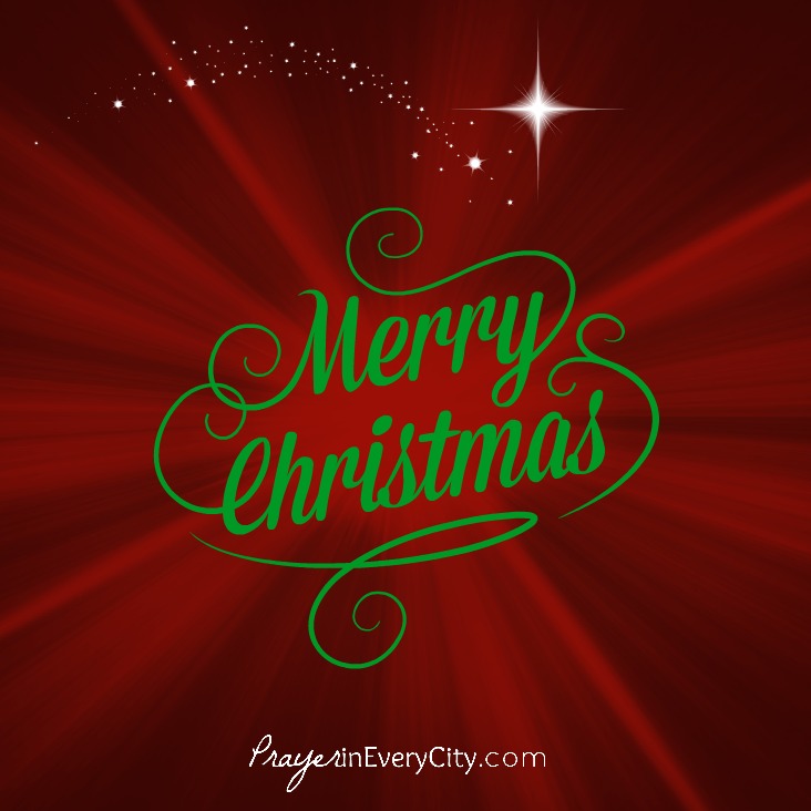 Merry Christmas from Prayer in Every City