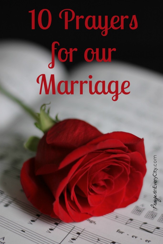 Prayer in Every City Prayers for Marriage