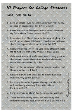 Prayer in Every City Prayers for Millennial Generation