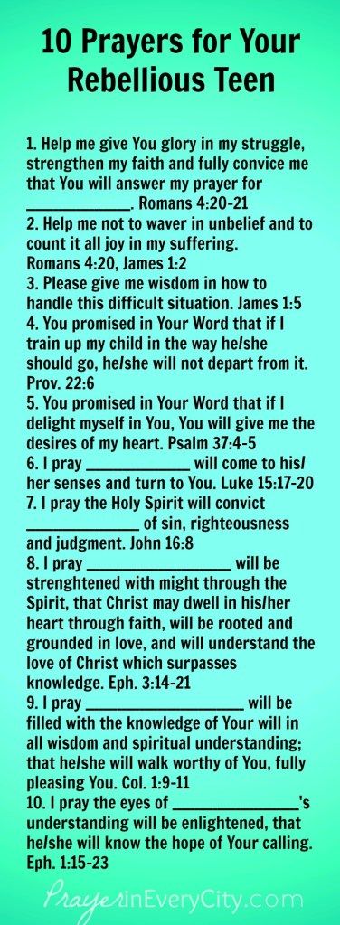 10-prayers-for-your-rebellious-teen